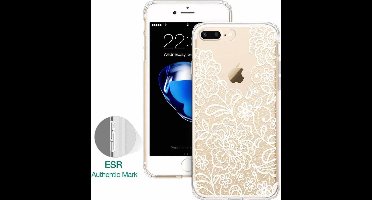 ESR iPhone 8 Plus hoes mandala Ibiza wit zacht TPU