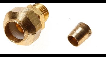 Bosta Tyleenkoppeling 3/4" buitendraads x 25mm