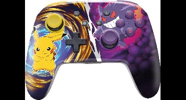 PowerA Geavanceerde Draadloze Controller voor Nintendo Switch - Pikachu vs. Gengar