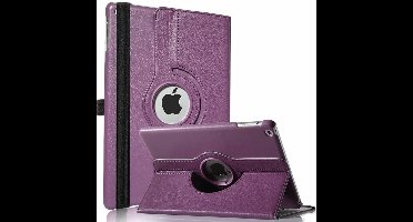 Ntech Hoes geschikt voor Apple iPad iPad 9.7 (2017 / 2018) hoesje 360° draaibaar Paars