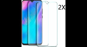 Ntech 2Pack Geschikt voor Huawei P30 Screenprotector |Tempered glass | Beschermglas