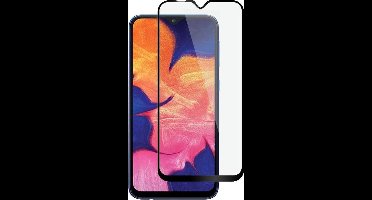 Ntech Screenprotector Geschikt voor Samsung Galaxy M10 full cover Screenprotector Tempered Glass - Zwart
