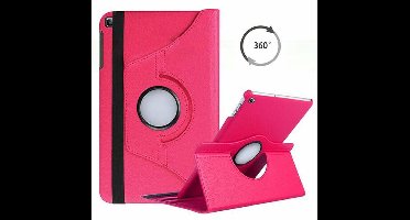 Ntech Hoes Geschikt voor Samsung Galaxy Tab A 10.1 (2019) draaibare Hoes - Roze/Pink