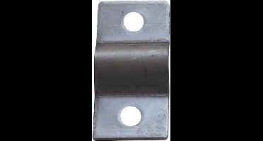 Gaaspaneelbeslag - 44X20 MM 6MM per 4 stuks - gaaspaneelklem - gaaspaneel klem - Draadpaneelklem