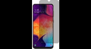 Ntech Screenprotector Geschikt voor Samsung Galaxy A50/A10 Privacy Glazen Screenprotector/ Anti Spy Tempered Glass - Schermbescherming