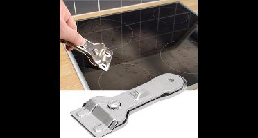 New Age Devi - Keramische, inductie- en halogeen kookplaat Glaskrabber-schraper!