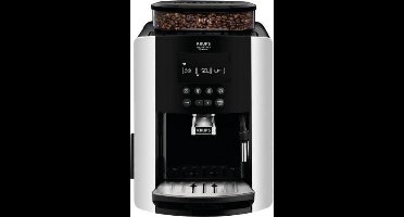 Krups EA817810 Vrijstaand Volledig automatisch Espressomachine 1.7l 2kopjes Zwart, Zilver koffiezetapparaat