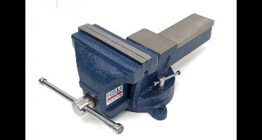 HBM Profi 150 mm Bankschroef met draaibaar onderstel