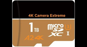 1TB Micro SD - Inclusief Adapter - Hoge Snelheid