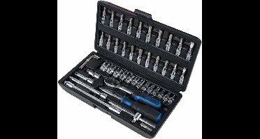 KS Tools CHROME+ Dopsleutel en bit set 1/4" 48-delig 918.0648