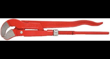 KS Tools - Hoekige Rietang - 45 graden - Roestvrij - V-gevormde Bek