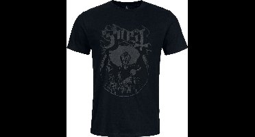 Ghost Logo Heren T-shirt - zwart - XL