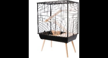 Zolux knaagdierkooi neo cosy large zwart