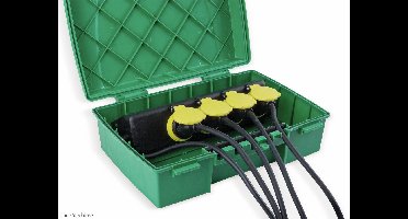 Heitronic 21046 Verdeelbox Groen