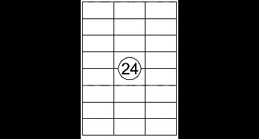 ETIKET QUANTORE 70X37MM 360ST