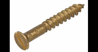 HOUTSCHROEF MESSING BLANK PK ZS DIN97 4.0X16 (10 Stuks)