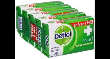 Dettol | Original Soap | 125 gram | Voordeelbundel | 4 + 1 Gratis