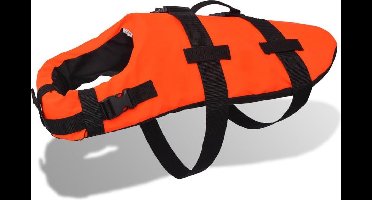 vidaXL - Hondenzwemvest - L - oranje