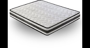 iLoveSleep - Matras FENIS 120x190 HR Koudschuim Matras - Dikte 20 cm - Premium Kwaliteit - gesneden 9-zone