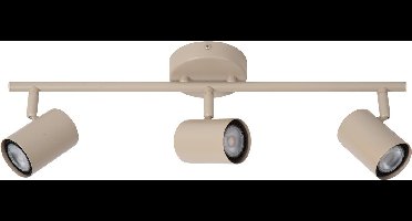 Lucide JOA - Plafondspot (Plafondlamp) - 3xGU10 - Taupe