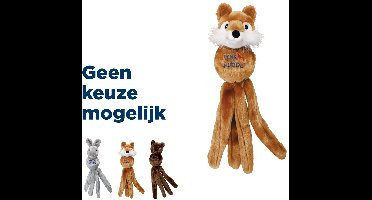 Kong Wubba Friend - Hondenspeelgoed - Assorti - M - 24,4 x 12,7 x 8,4 cm