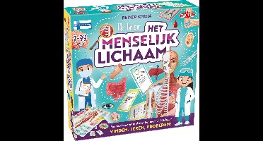 Tactic Ik Leer: Het Menselijk Lichaam – Bordspel – Educatief - Ontdek het Menselijk Lichaam en Leer over Anatomie – 2 tot 5 Spelers – Vanaf 7 Jaar