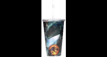 Jurassic World - 3D Drinkbeker & Rietje - SD Toys