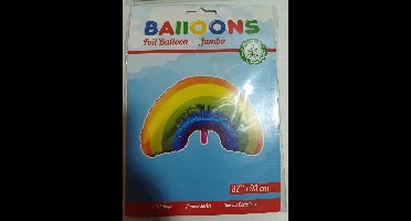 xl folieballon regenboog 93cm breed!