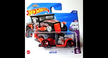 HOT WHEELS HYY73-2025 FLAME ORANGE/BLACK 84/250 1:64 HW DESIGNED BY 3/5