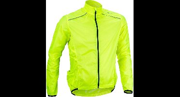 Avento Wielrenjack - Lichtgewicht - Fluorgeel - M
