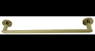 Profielenloods - Handdoekhouder enkel monteren met schroeven - Geborsteld/mat goud