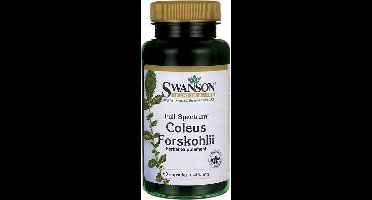 Supplementen - Coleus Forskohlii - 400mg - 60 capsules - Swanson -