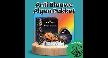 Anti Blauwe Algen Pakket – Gerichte Oplossing tegen Cyanobacteriën in het Aquarium