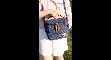 Geïsoleerde Koeltas| Lunchtas| Thermotas| 7 Liter| Picknicktas| Isolatie| Blauw
