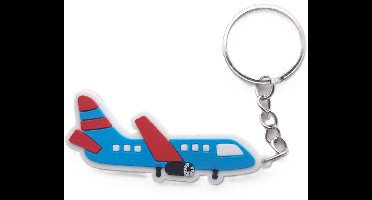 Sleutelhanger Vliegtuig| Piloot | Vliegen | Tashanger | Tasclip | Keychain