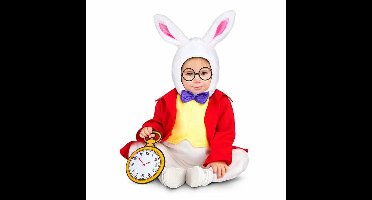 Kostuums voor Baby's My Other Me Alice in Wonderland Rood Konijn S 12-24 Maanden