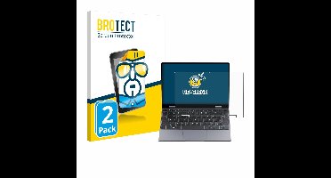 BROTECT - Screenprotector voor Chuwi MiniBook X N150 - Folie Beschermfolie transparant 2 Stuks