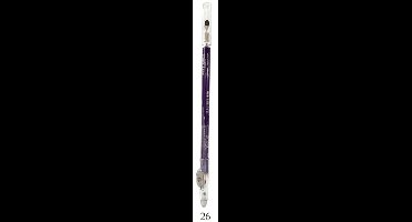 Easy Paris - Oogpotlood en Lippotlood - Extra Waterproof - Paars - Met puntenslijper en smudger/vervager - Nummer 026 - 1 Stuks