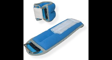 Padisport enkelgewichten 0,5 kg - ankle weights - enkelgewichten - polsgewicht - blauw