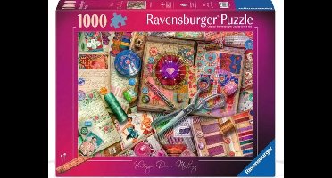 Ravensburger - Vintage Dress Making - 1000 stukjes - Puzzel