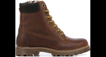 Develab Jongens Veterboots - 41073 - Cognac - Maat 25