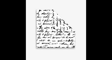 Origamipapier - Zwart/Wit Papier voor Origami - DIY Origamipapier - Creatief Vouwpapier