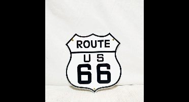 Route 66 US Emaille Bord