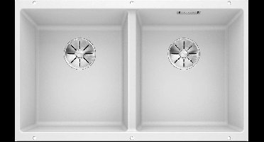 Blanco Subline 350/350 U Dubbele Keukenspoelbak Onderbouw 523578