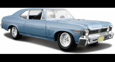 Chevrolet Nova SS (Blauw) 1:24 Maisto