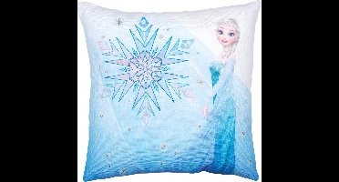 Vervaco - Sublimatiekussen kit - Disney Elsa - PN-0166259 - Borduren - Borduurpakket - Borduurpakket volwassenen - Borduurpakket kind