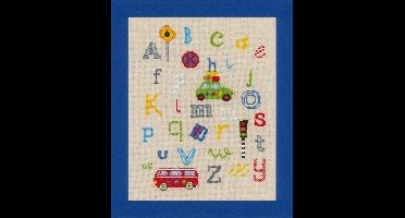 Telpakket kit Abc in het verkeer  - Vervaco - PN-0150884