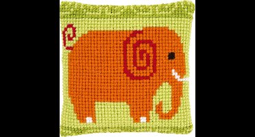 Kruissteekkussen kit Olifantje - Vervaco - PN-0146834