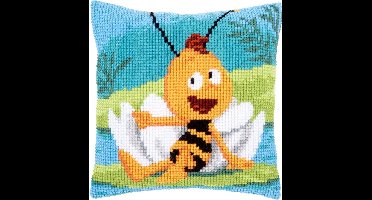 Kruissteekkussen kit MDB Willy op lelieblad - Vervaco - PN-0161578