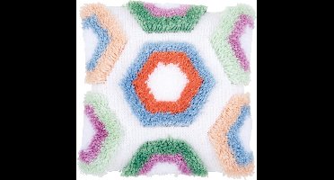 Knoop kettingsteekkussen kit Hexagon pattern - Vervaco - PN-0175326